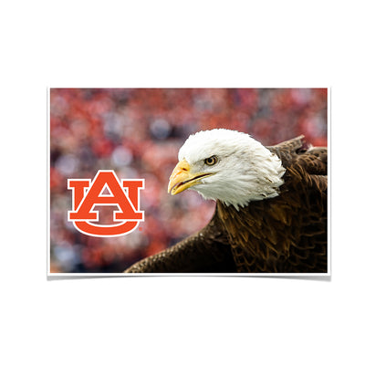 Auburn Tigers - War Eagle Up Close - College Wall Art#Poster
