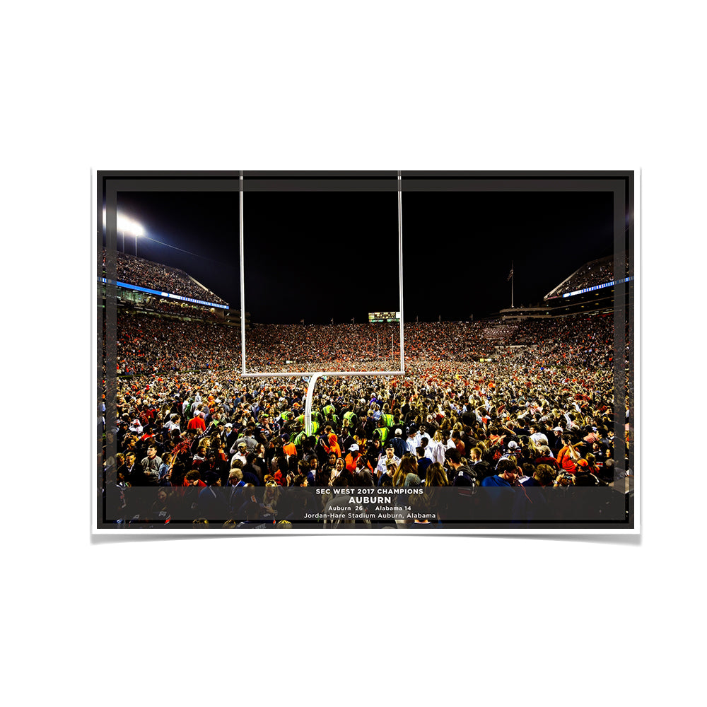 Auburn Tigers - Iron Bowl Champs 2017 - College Wall Art#Canvas