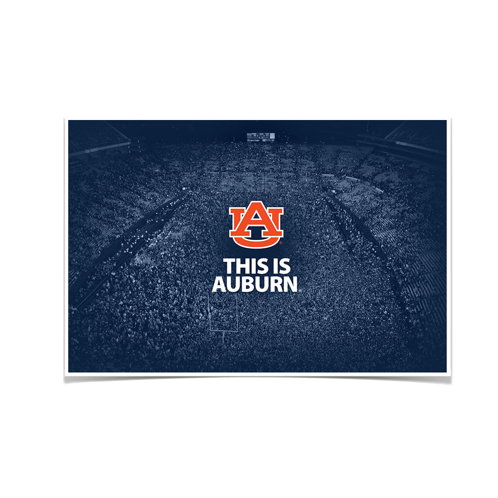 Auburn Tigers - This is Auburn Iron Bowl - College Wall Art#Canvas