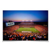 Auburn Tigers - Auburn Sunset over Jordan Hare Stadium - College Wall Art #Poster