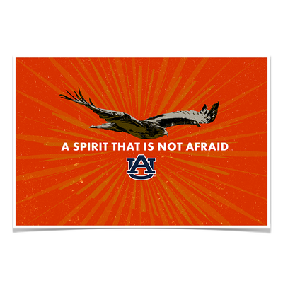 Auburn Tigers - Retro A Spirit that is not afraid - College Wall Art #Poster