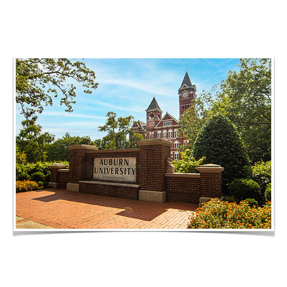 Auburn Tigers - Auburn University - College Wall Art #Canvas