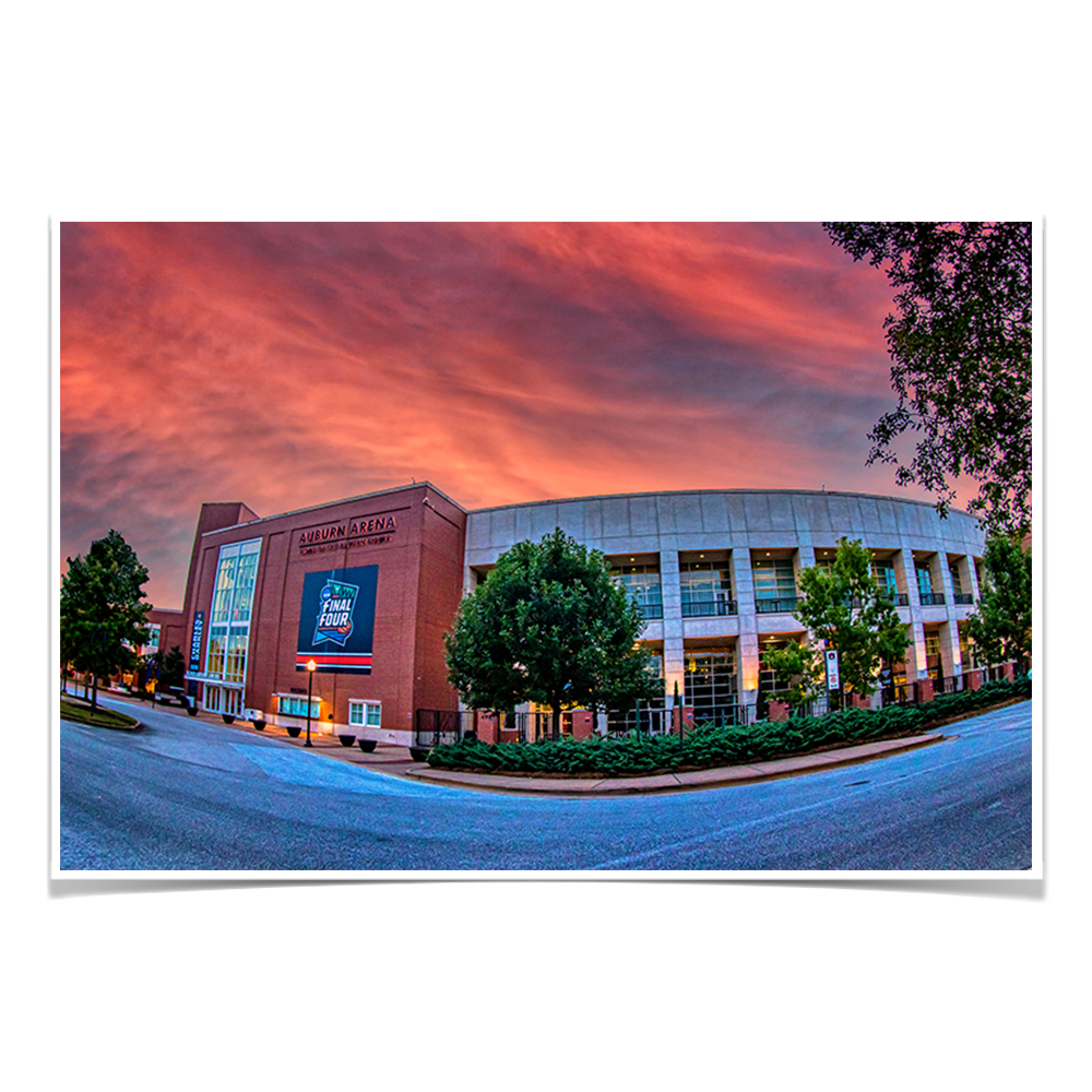 Auburn Tigers - Auburn Arena - College Wall Art #Canvas
