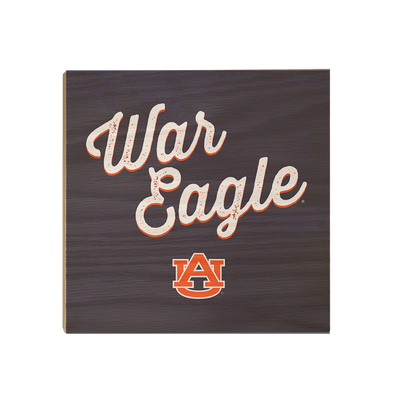 Auburn Tigers - War Eagle Sign - College Wall Art#Wood