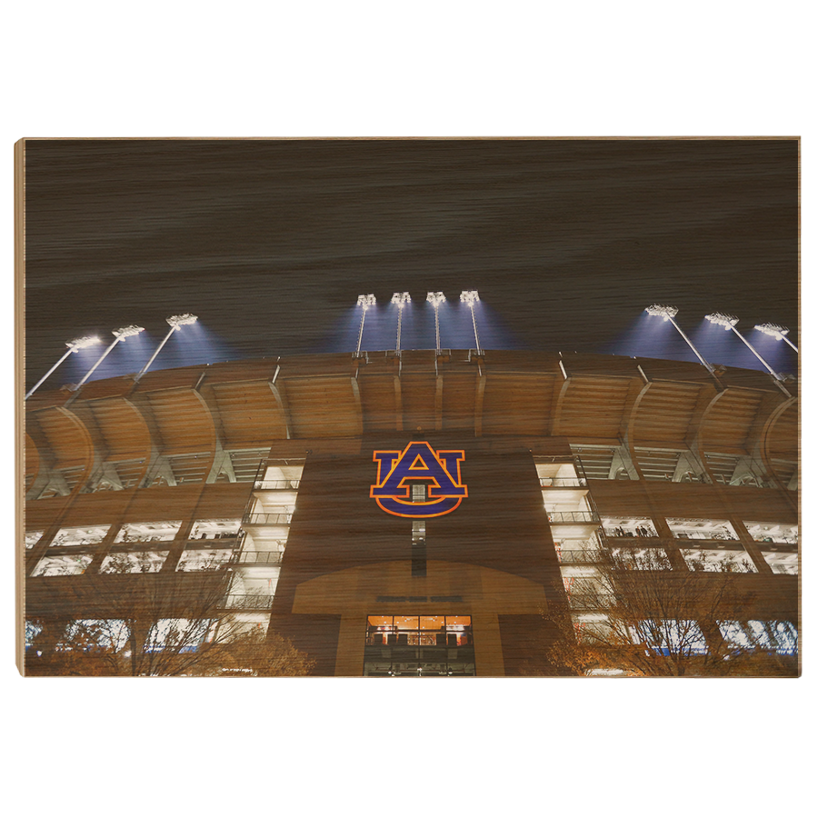 Auburn Tigers - Jordan-Hare Night - College Wall Art#Canvas