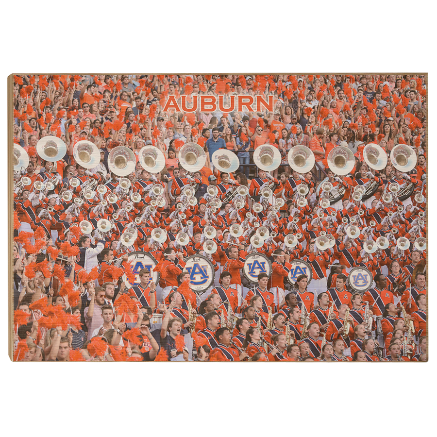 Auburn Tigers - Auburn University Marching Band - College Wall Art #Canvas