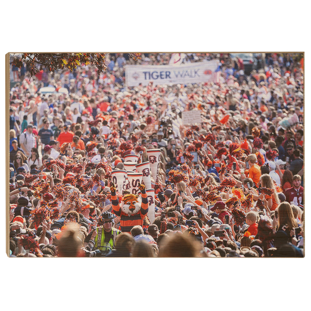 Auburn Tigers - Tiger Walk - College Wall Art#Canvas