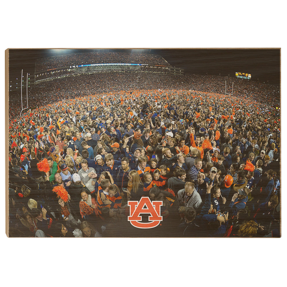 Auburn Tigers - Iron Bowl Storm the Field - College Wall Art#Canvas