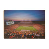 Auburn Tigers - Auburn Sunset over Jordan Hare Stadium - College Wall Art #Wood