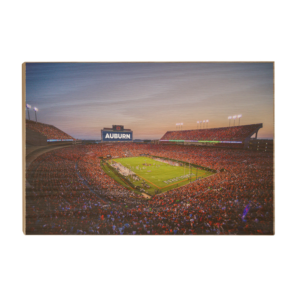 Auburn Tigers - Auburn's Jordan Hare Stadium - College Wall Art #Canavas