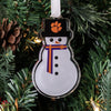 Clemson Tigers - Clemson Snowman Double-Sided Ornament