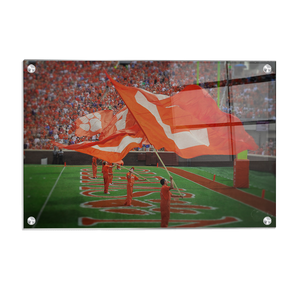 Clemson Tigers - Clemson Score! - College Wall Art #Canvas
