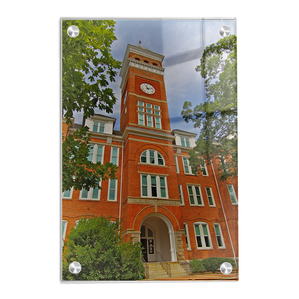 Clemson Tigers - Tillman Hall - College Wall Art #Canvas