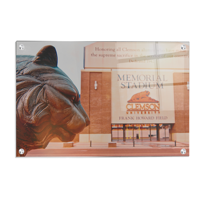 Clemson Tigers - Under a Watchful Eye - College Wall Art #Acrylic