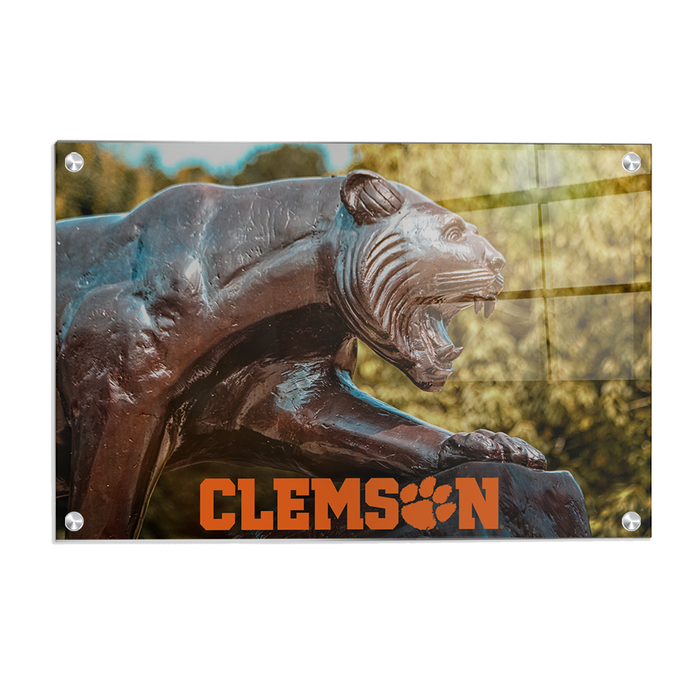 Clemson Tigers - Tigers Roars - College Wall Art #Canvas