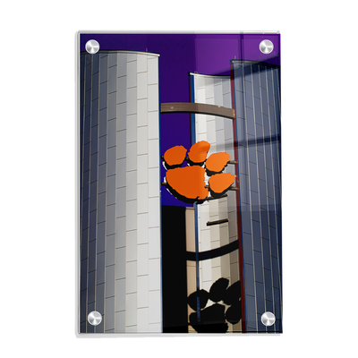 Clemson Tigers - Mark of Excellence - College Wall Art #Acrylic