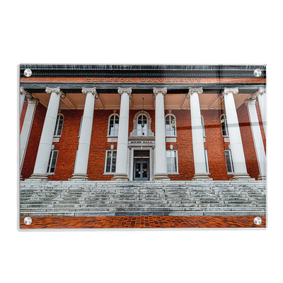 Clemson Tigers - Sikes Hall - College Wall Art #Acrylic
