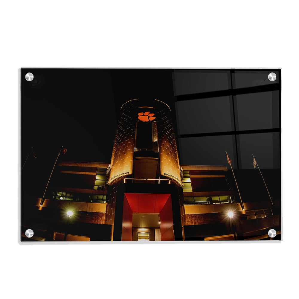 Clemson Tigers - Athletic Enrichment Center Lights - College Wall Art #Canvas