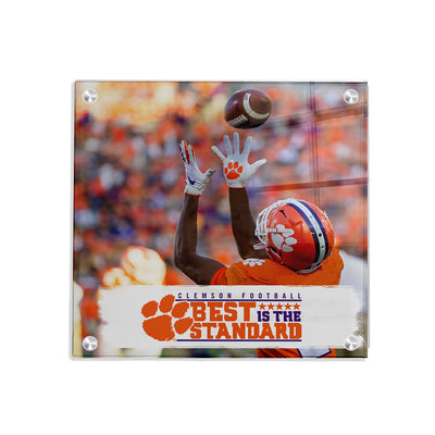 Clemson Tigers - The Clemson Catch Best is the Standard - College Wall Art #Acrylic