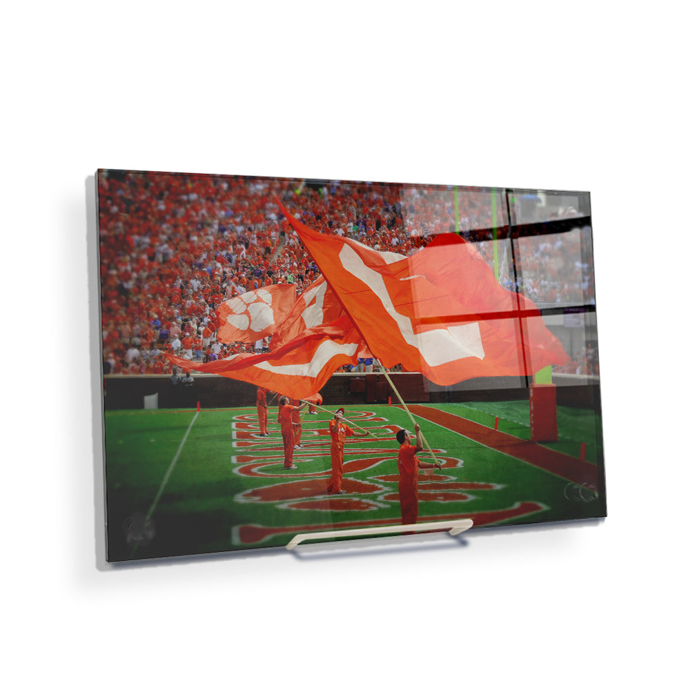 Clemson Tigers - Clemson Score! - College Wall Art #Canvas