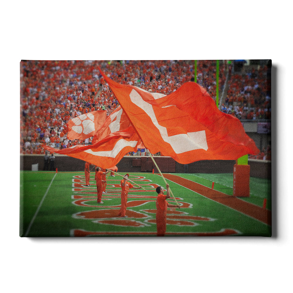 Clemson Tigers - Clemson Score! - College Wall Art #Canvas