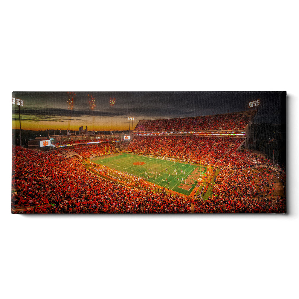 Clemson Tigers Stadium Canvas Prints Clemson Memorial Stadium Wall Art –  UnixCanvas