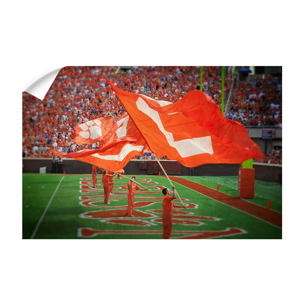 Clemson Tigers - Clemson Score! - College Wall Art #Canvas
