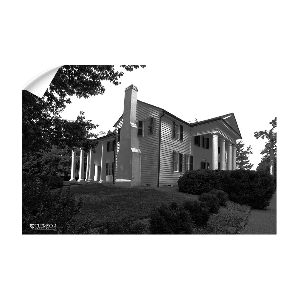 Clemson Tigers - Ft. Hill Plantation - College Wall Art #Canvas