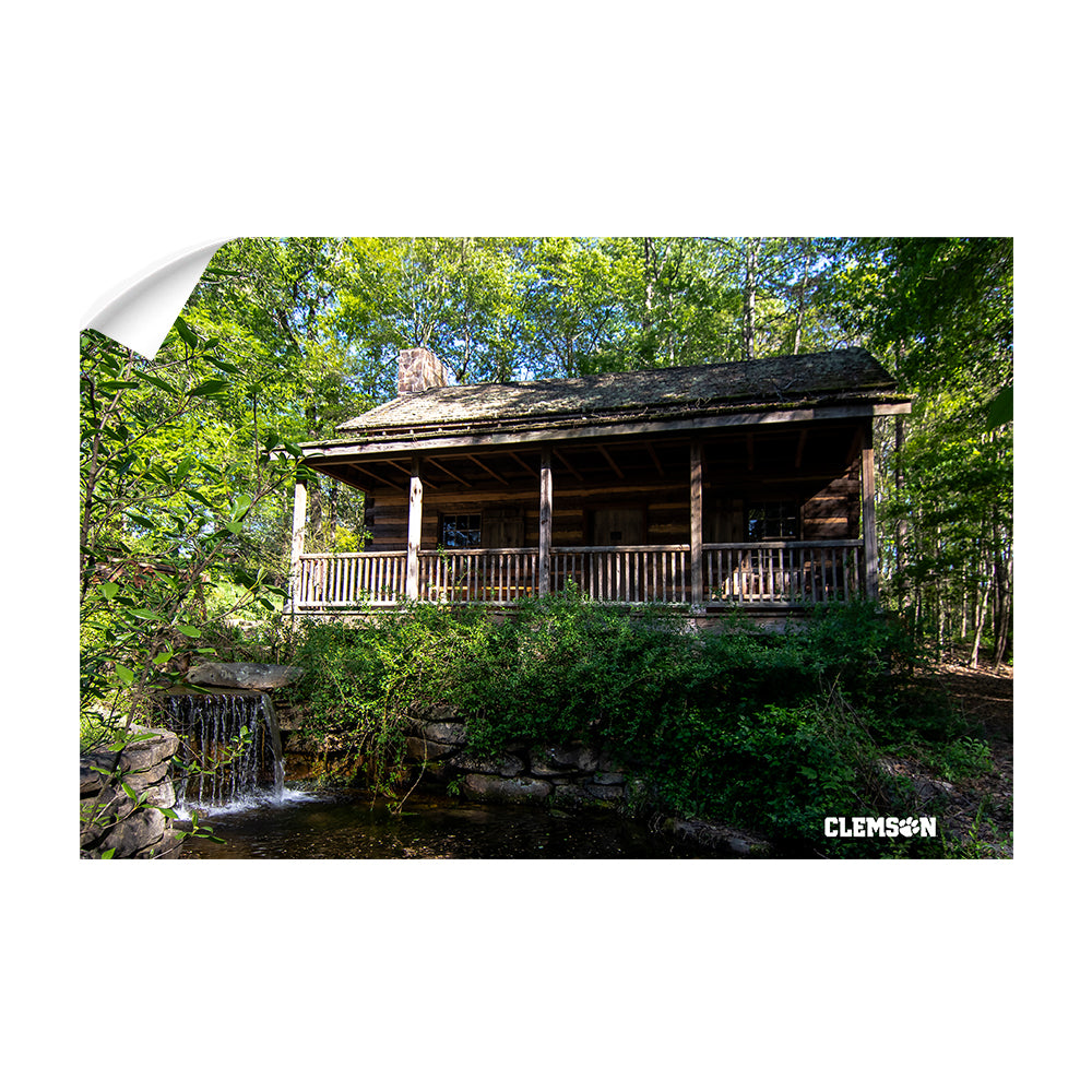 Clemson Tigers - Hunt Cabin - College Wall  Art #Canvas