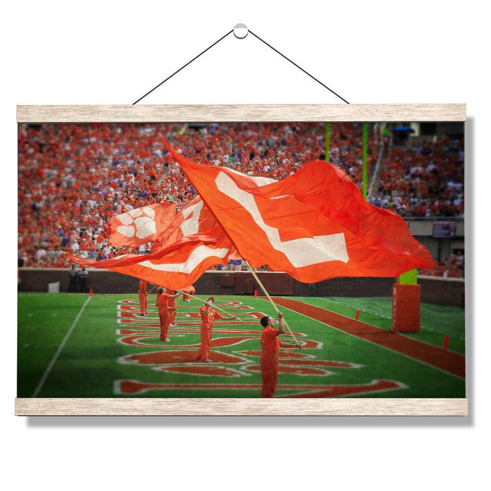 Clemson Tigers - Clemson Score! - College Wall Art #Canvas