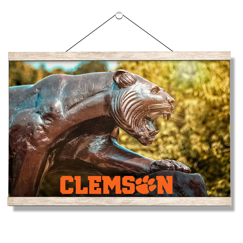 Clemson Tigers - Tigers Roars - College Wall Art #Canvas