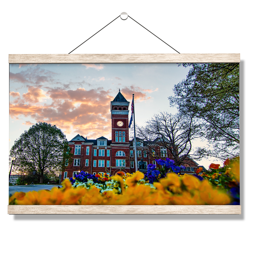 Clemson Tigers - Main Sunset - College Wall Art #Canvas