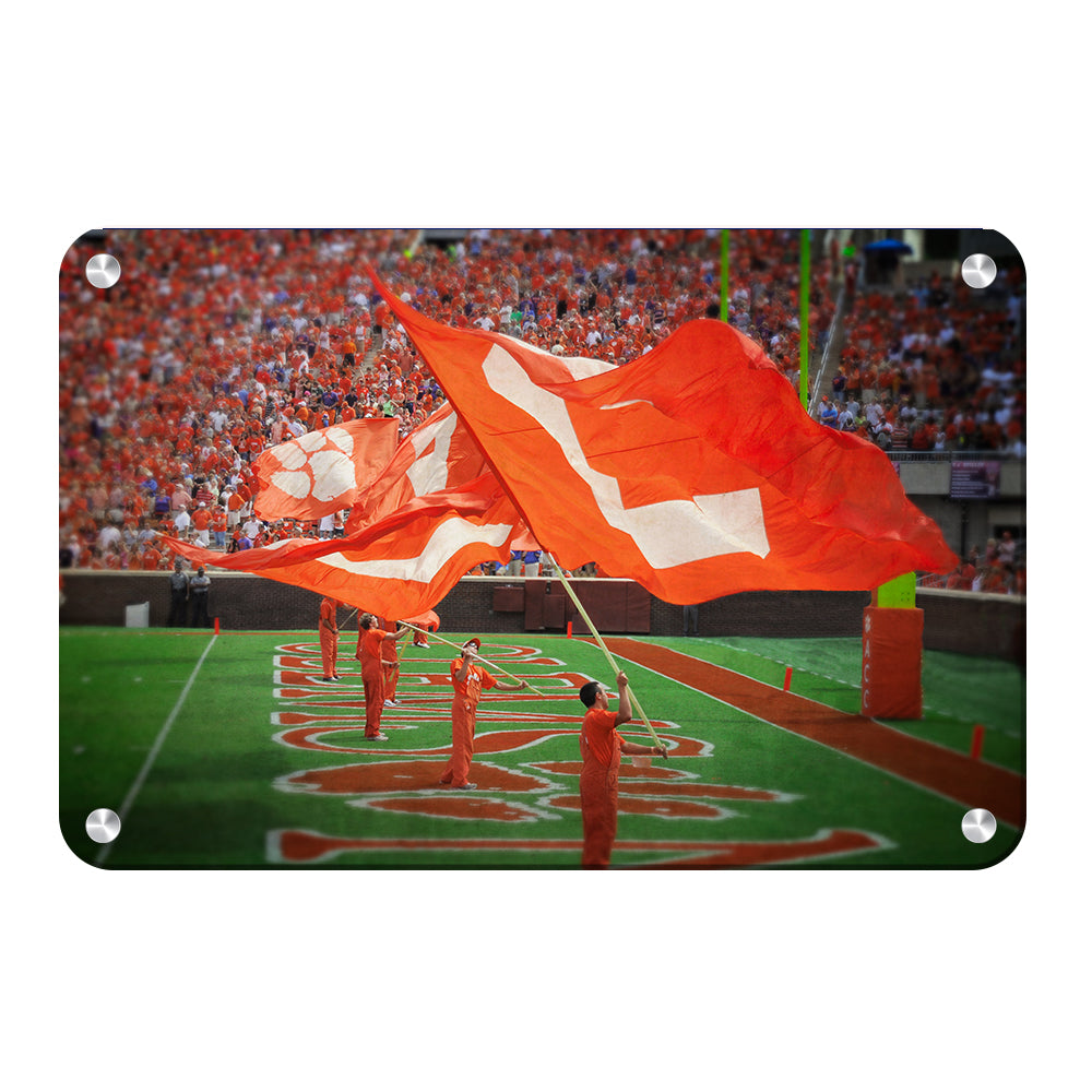 Clemson Tigers - Clemson Score! - College Wall Art #Canvas