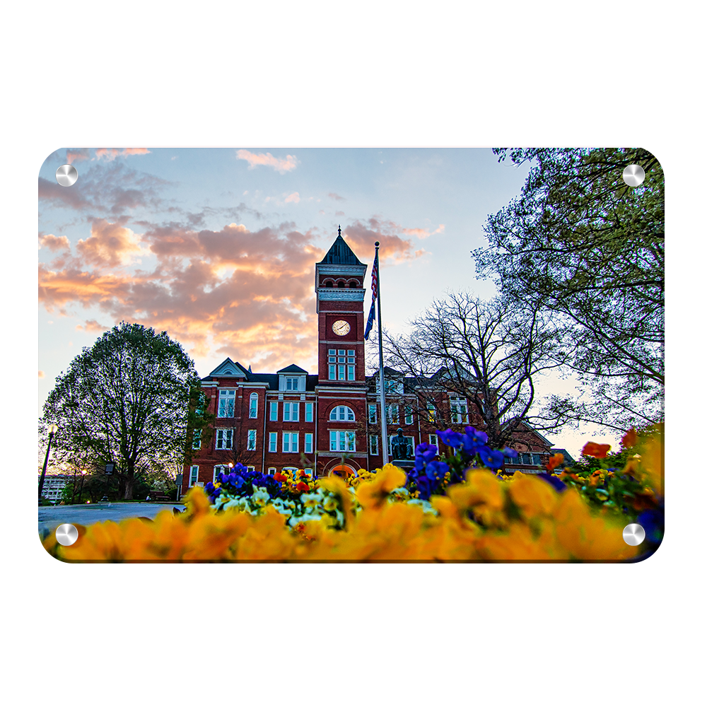 Clemson Tigers - Main Sunset - College Wall Art #Canvas