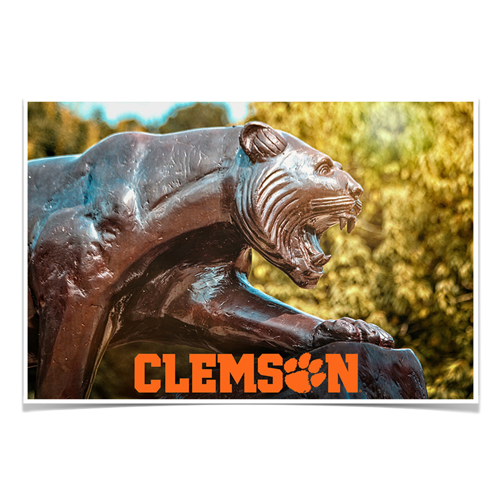 Clemson Tigers - Tigers Roars - College Wall Art #Canvas