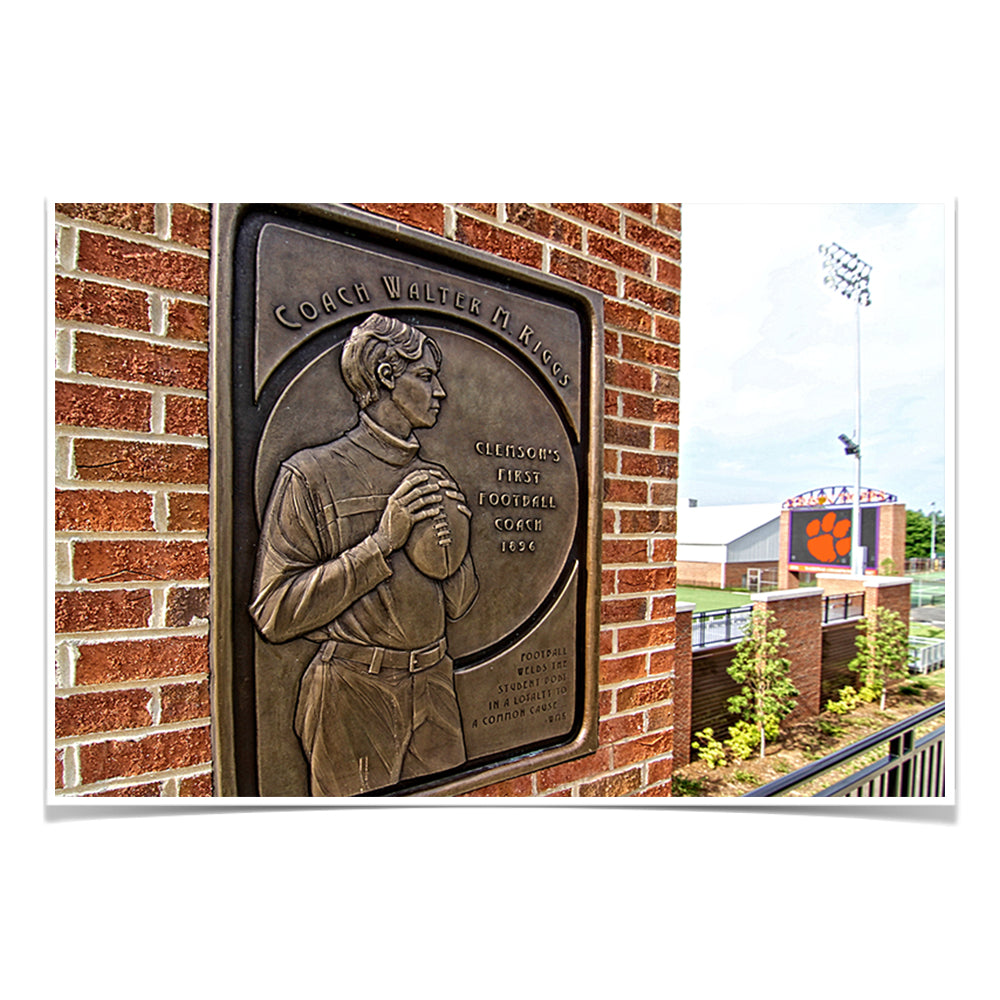 Clemson Tigers - Riggs - College Wall Art #Canvas
