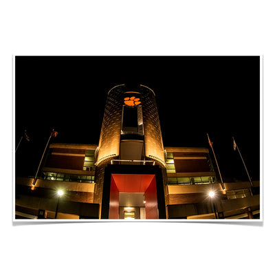 Clemson Tigers - Athletic Enrichment Center Lights - College Wall Art #Poster