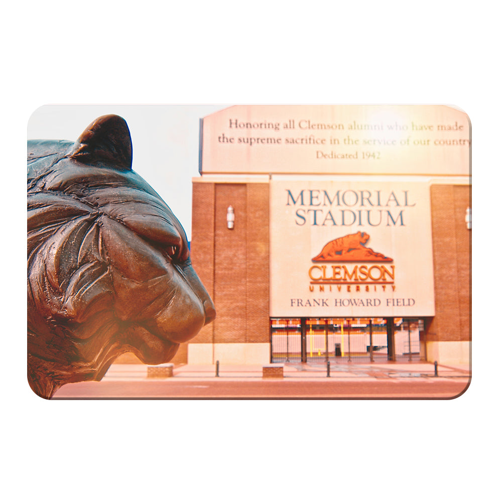 Clemson Tigers - Under a Watchful Eye - College Wall Art #Canvas