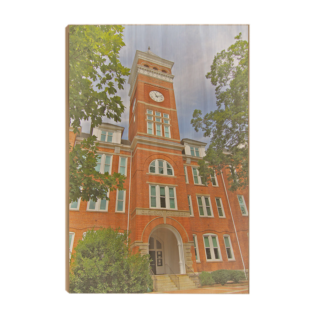 Clemson Tigers - Tillman Hall - College Wall Art #Canvas