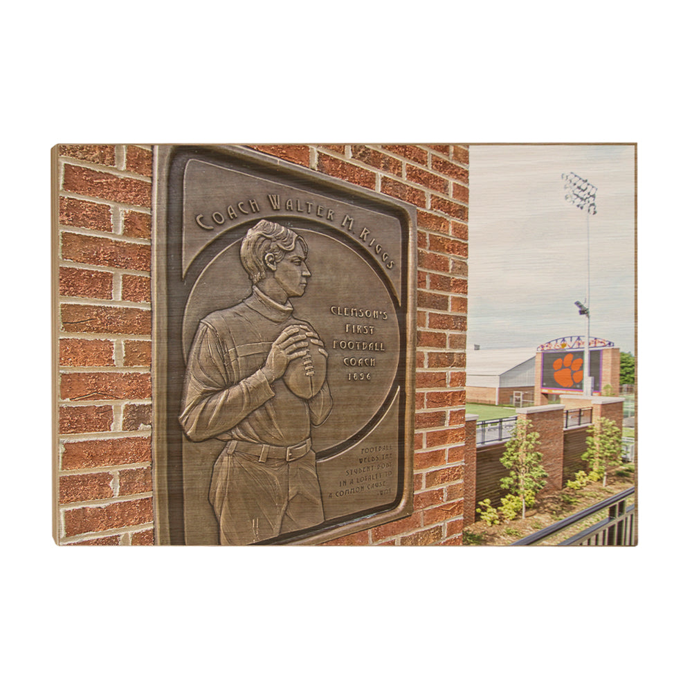 Clemson Tigers - Riggs - College Wall Art #Canvas
