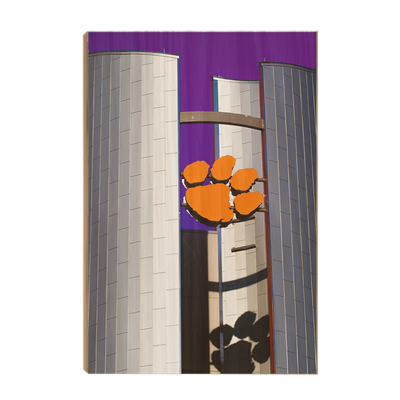 Clemson Tigers - Mark of Excellence - College Wall Art #Wood