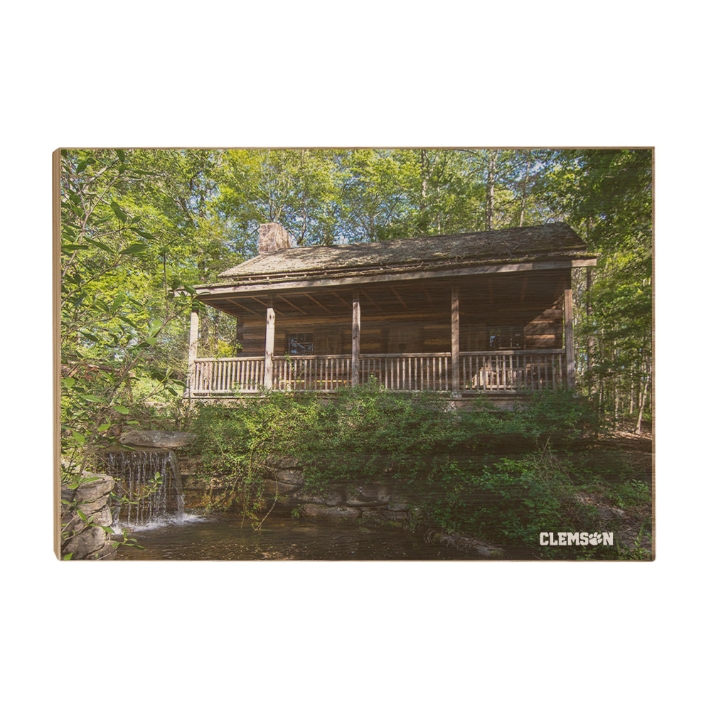 Clemson Tigers - Hunt Cabin - College Wall  Art #Canvas