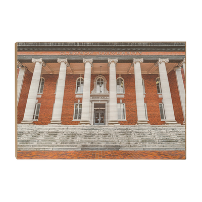 Clemson Tigers - Sikes Hall - College Wall Art #Wood
