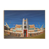 Clemson Tigers - Nieri Family Student Athletic Enrichment Center - College Wall Art #Wood