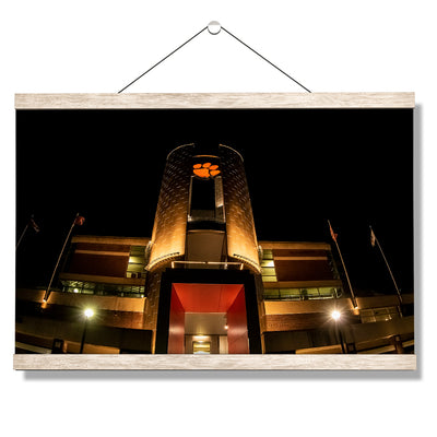 Clemson Tigers - Athletic Enrichment Center Lights - College Wall Art #Hanging Canvas