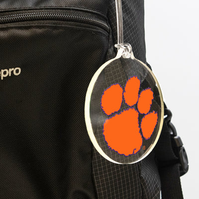 Clemson Tigers - Tiger Paw Bag Tag & Ornament