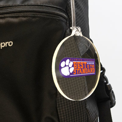 Clemson Tigers - Best is the Standard Orange and Purple Bag Tag & Ornament