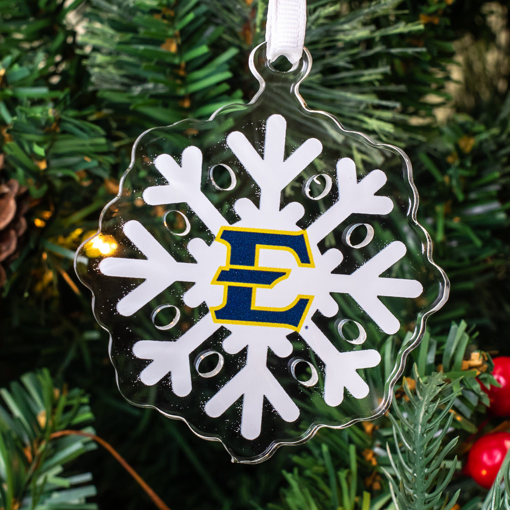 ETSU - ETSU Snowflake Ornament
