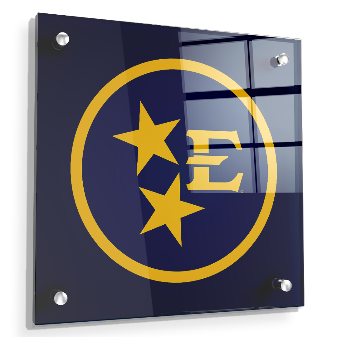ETSU - Tri Star Bucs - College Wall Art#Canvas