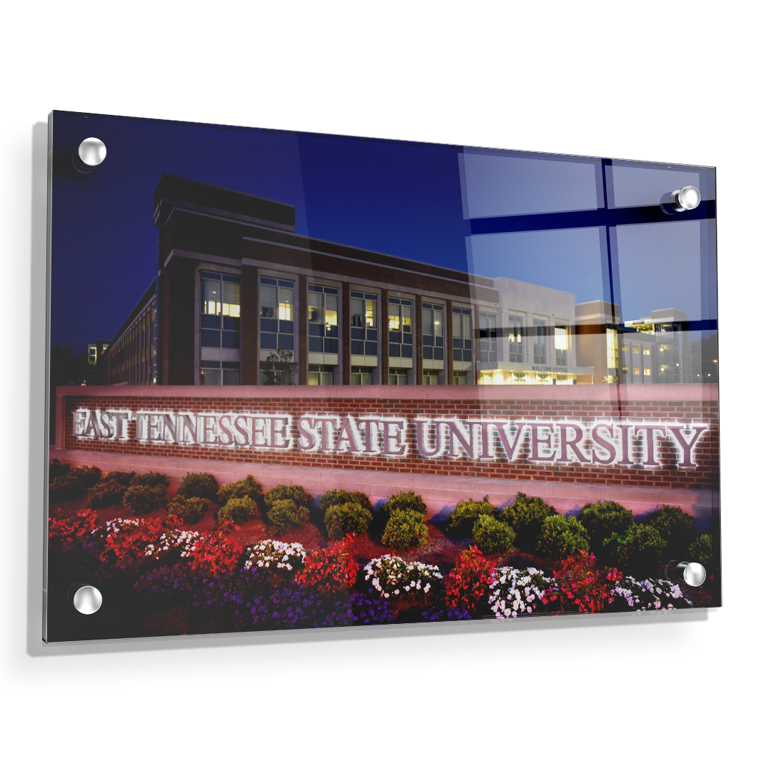 ETSU - East Tennessee State University - College Wall Art#Canvas
